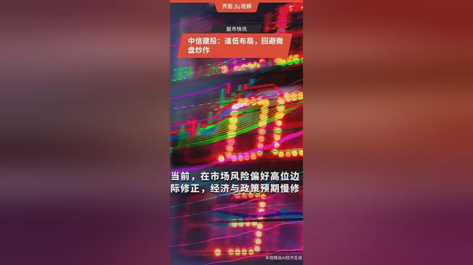 中信建投，逢低布局，回避微盘炒作——理性投资的新视角