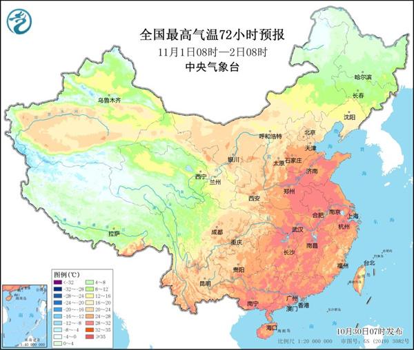 一片通红！中国天气现象刷新纪录，史上最暖11月中旬的惊人变化与背后原因